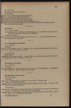 Kaiserlich-königliches Armee-Verordnungsblatt: Personal-Angelegenheiten 19090608 Seite: 9