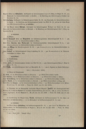 Kaiserlich-königliches Armee-Verordnungsblatt: Personal-Angelegenheiten 19090728 Seite: 3