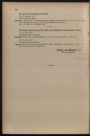 Kaiserlich-königliches Armee-Verordnungsblatt: Personal-Angelegenheiten 19090907 Seite: 10