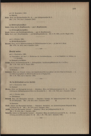 Kaiserlich-königliches Armee-Verordnungsblatt: Personal-Angelegenheiten 19090907 Seite: 7