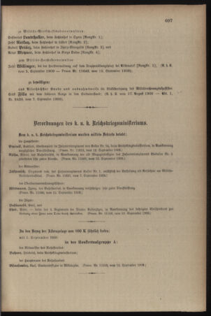 Kaiserlich-königliches Armee-Verordnungsblatt: Personal-Angelegenheiten 19090918 Seite: 5