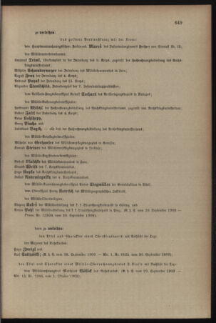 Kaiserlich-königliches Armee-Verordnungsblatt: Personal-Angelegenheiten 19091008 Seite: 13