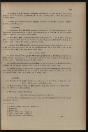 Kaiserlich-königliches Armee-Verordnungsblatt: Personal-Angelegenheiten 19091008 Seite: 3