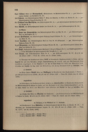 Kaiserlich-königliches Armee-Verordnungsblatt: Personal-Angelegenheiten 19091023 Seite: 10