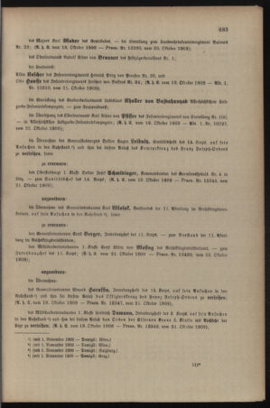 Kaiserlich-königliches Armee-Verordnungsblatt: Personal-Angelegenheiten 19091023 Seite: 11