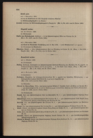 Kaiserlich-königliches Armee-Verordnungsblatt: Personal-Angelegenheiten 19091023 Seite: 14