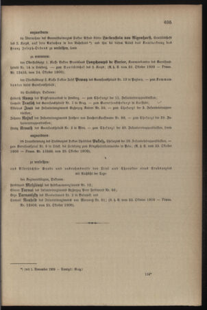 Kaiserlich-königliches Armee-Verordnungsblatt: Personal-Angelegenheiten 19091027 Seite: 3