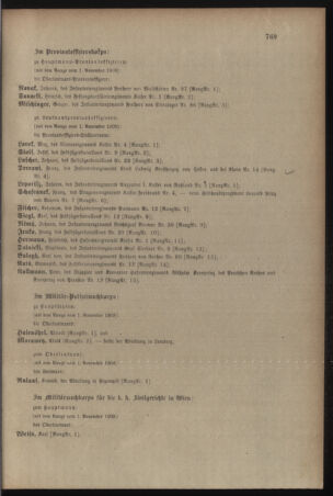 Kaiserlich-königliches Armee-Verordnungsblatt: Personal-Angelegenheiten 19091027 Seite: 77