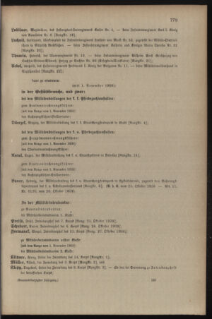 Kaiserlich-königliches Armee-Verordnungsblatt: Personal-Angelegenheiten 19091027 Seite: 87