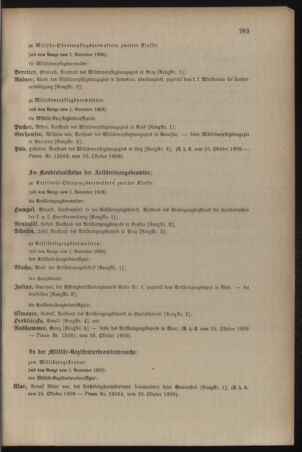 Kaiserlich-königliches Armee-Verordnungsblatt: Personal-Angelegenheiten 19091027 Seite: 91