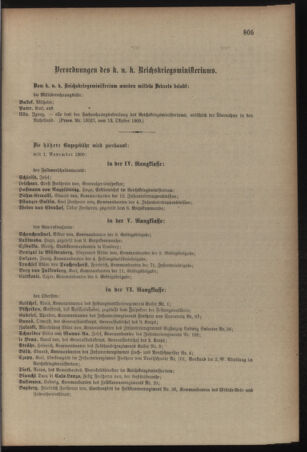 Kaiserlich-königliches Armee-Verordnungsblatt: Personal-Angelegenheiten 19091030 Seite: 7