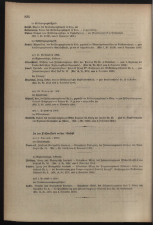 Kaiserlich-königliches Armee-Verordnungsblatt: Personal-Angelegenheiten 19091108 Seite: 10