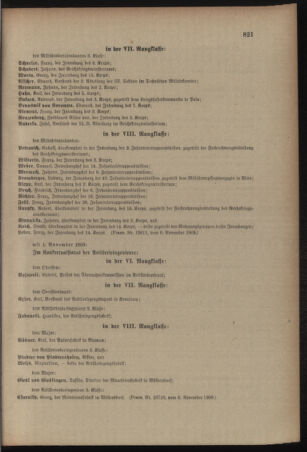 Kaiserlich-königliches Armee-Verordnungsblatt: Personal-Angelegenheiten 19091108 Seite: 7