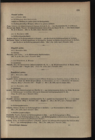 Kaiserlich-königliches Armee-Verordnungsblatt: Personal-Angelegenheiten 19091108 Seite: 9