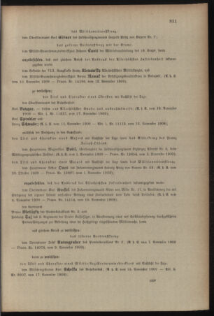 Kaiserlich-königliches Armee-Verordnungsblatt: Personal-Angelegenheiten 19091118 Seite: 3