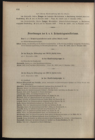 Kaiserlich-königliches Armee-Verordnungsblatt: Personal-Angelegenheiten 19091118 Seite: 4