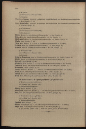 Kaiserlich-königliches Armee-Verordnungsblatt: Personal-Angelegenheiten 19091129 Seite: 22