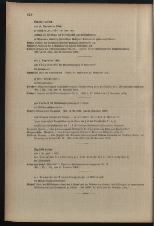 Kaiserlich-königliches Armee-Verordnungsblatt: Personal-Angelegenheiten 19091129 Seite: 40