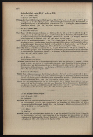 Kaiserlich-königliches Armee-Verordnungsblatt: Personal-Angelegenheiten 19091218 Seite: 12