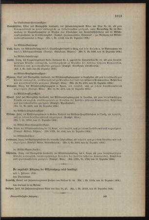 Kaiserlich-königliches Armee-Verordnungsblatt: Personal-Angelegenheiten 19091229 Seite: 21