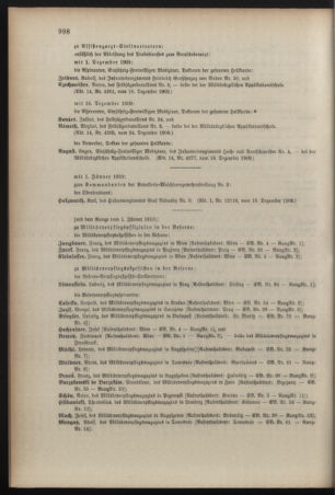 Kaiserlich-königliches Armee-Verordnungsblatt: Personal-Angelegenheiten 19091229 Seite: 6