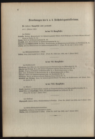 Kaiserlich-königliches Armee-Verordnungsblatt: Personal-Angelegenheiten 19100108 Seite: 4