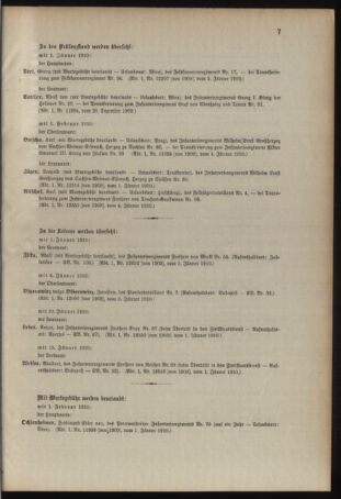 Kaiserlich-königliches Armee-Verordnungsblatt: Personal-Angelegenheiten 19100108 Seite: 7