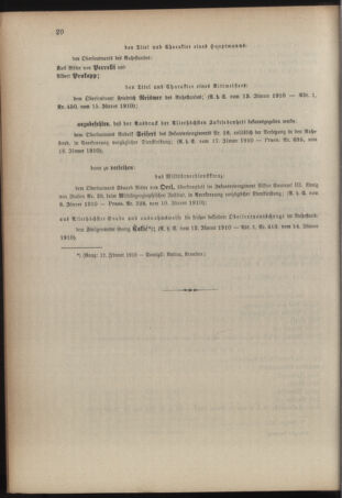 Kaiserlich-königliches Armee-Verordnungsblatt: Personal-Angelegenheiten 19100118 Seite: 10