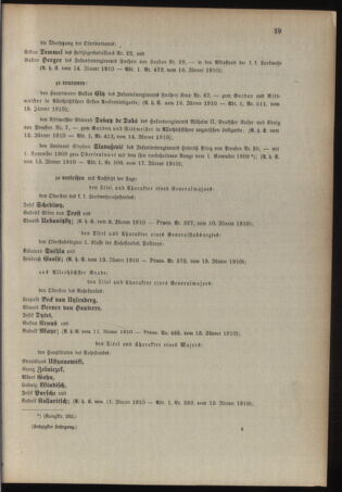 Kaiserlich-königliches Armee-Verordnungsblatt: Personal-Angelegenheiten 19100118 Seite: 9