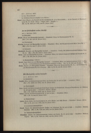 Kaiserlich-königliches Armee-Verordnungsblatt: Personal-Angelegenheiten 19100128 Seite: 10