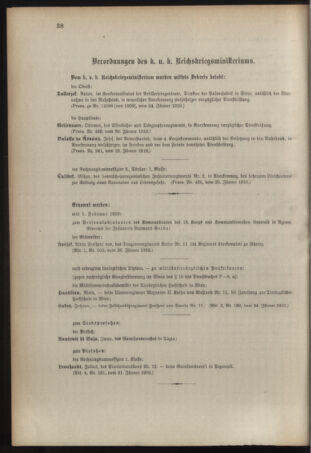 Kaiserlich-königliches Armee-Verordnungsblatt: Personal-Angelegenheiten 19100128 Seite: 6