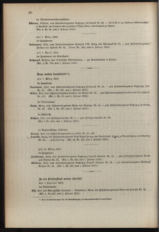 Kaiserlich-königliches Armee-Verordnungsblatt: Personal-Angelegenheiten 19100208 Seite: 14