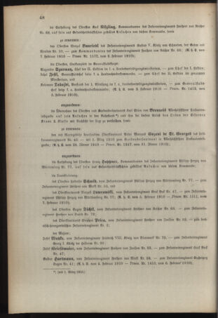 Kaiserlich-königliches Armee-Verordnungsblatt: Personal-Angelegenheiten 19100208 Seite: 2