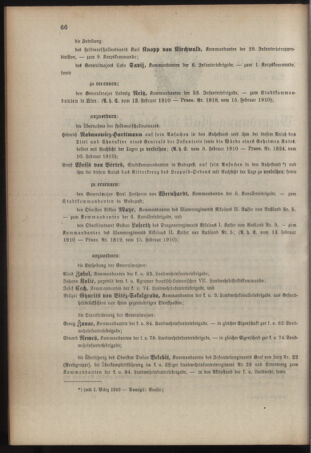 Kaiserlich-königliches Armee-Verordnungsblatt: Personal-Angelegenheiten 19100218 Seite: 2