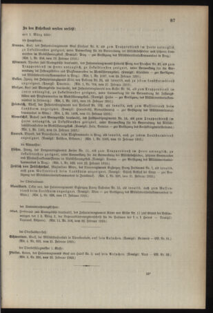 Kaiserlich-königliches Armee-Verordnungsblatt: Personal-Angelegenheiten 19100226 Seite: 11