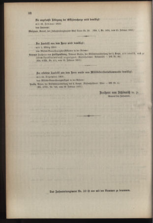 Kaiserlich-königliches Armee-Verordnungsblatt: Personal-Angelegenheiten 19100226 Seite: 12