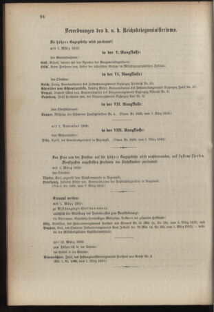 Kaiserlich-königliches Armee-Verordnungsblatt: Personal-Angelegenheiten 19100308 Seite: 6