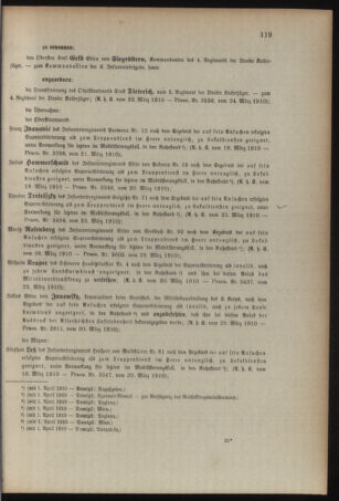 Kaiserlich-königliches Armee-Verordnungsblatt: Personal-Angelegenheiten 19100330 Seite: 3