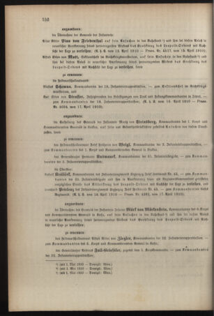 Kaiserlich-königliches Armee-Verordnungsblatt: Personal-Angelegenheiten 19100418 Seite: 2