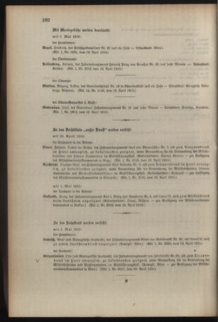 Kaiserlich-königliches Armee-Verordnungsblatt: Personal-Angelegenheiten 19100423 Seite: 12