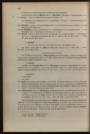 Kaiserlich-königliches Armee-Verordnungsblatt: Personal-Angelegenheiten 19100423 Seite: 6