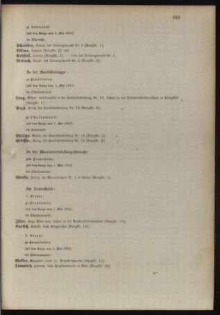 Kaiserlich-königliches Armee-Verordnungsblatt: Personal-Angelegenheiten 19100426 Seite: 65