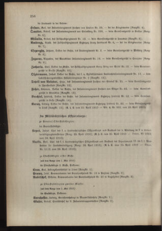 Kaiserlich-königliches Armee-Verordnungsblatt: Personal-Angelegenheiten 19100426 Seite: 72