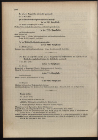 Kaiserlich-königliches Armee-Verordnungsblatt: Personal-Angelegenheiten 19100430 Seite: 14