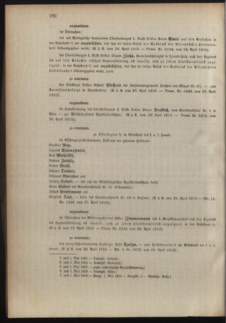 Kaiserlich-königliches Armee-Verordnungsblatt: Personal-Angelegenheiten 19100430 Seite: 6