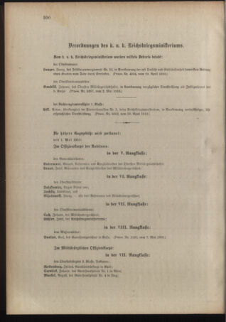 Kaiserlich-königliches Armee-Verordnungsblatt: Personal-Angelegenheiten 19100509 Seite: 4