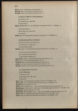 Kaiserlich-königliches Armee-Verordnungsblatt: Personal-Angelegenheiten 19100528 Seite: 12