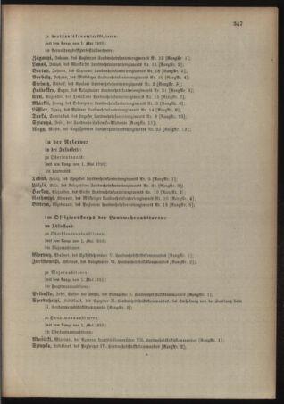 Kaiserlich-königliches Armee-Verordnungsblatt: Personal-Angelegenheiten 19100528 Seite: 29