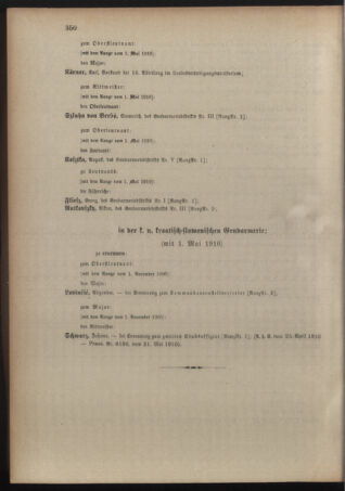 Kaiserlich-königliches Armee-Verordnungsblatt: Personal-Angelegenheiten 19100528 Seite: 32