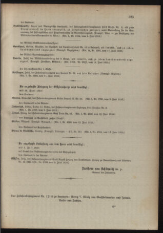 Kaiserlich-königliches Armee-Verordnungsblatt: Personal-Angelegenheiten 19100618 Seite: 11